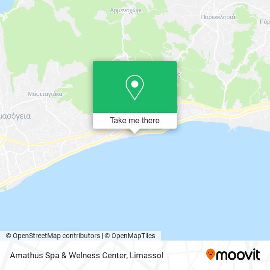 Amathus Spa & Welness Center map