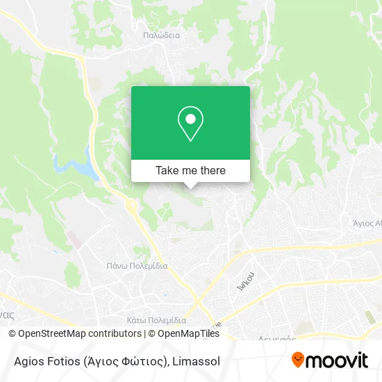 Agios Fotios (Άγιος Φώτιος) map