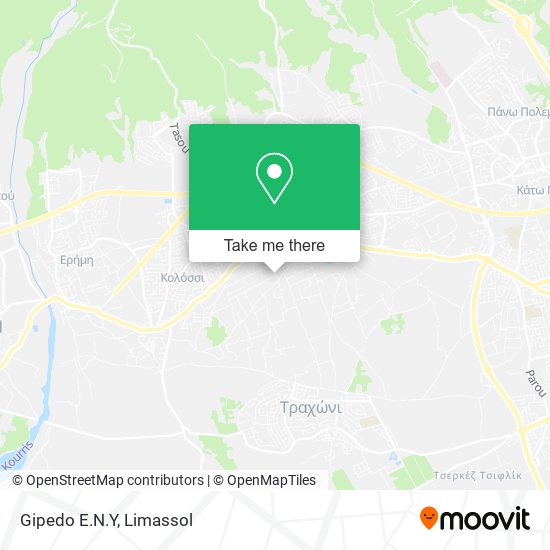 Gipedo E.N.Y map