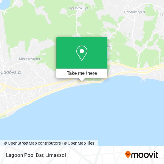 Lagoon Pool Bar map