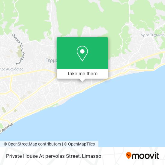 Private House At pervolas Street map