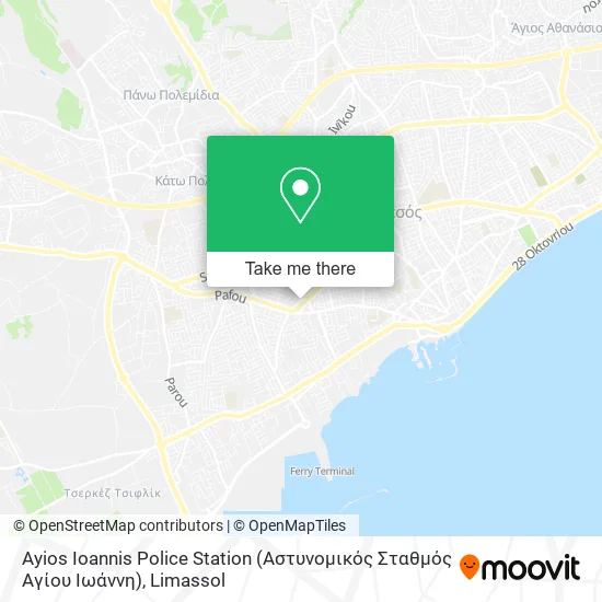 Ayios Ioannis Police Station (Αστυνομικός Σταθμός Αγίου Ιωάννη) map