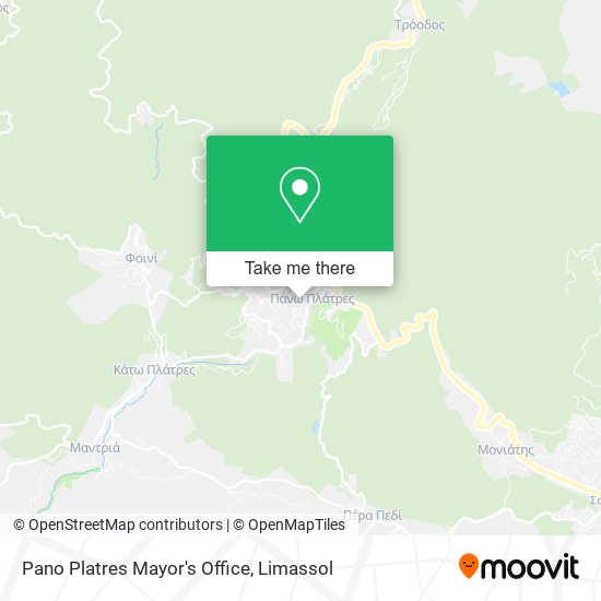 Pano Platres Mayor's Office map
