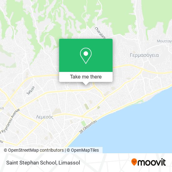 Saint Stephan School map