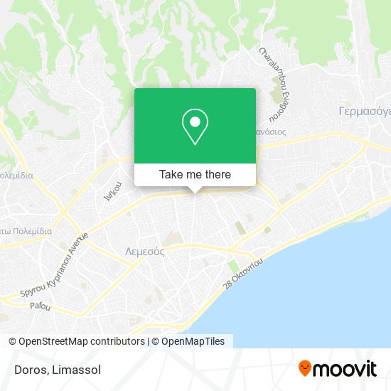Doros map