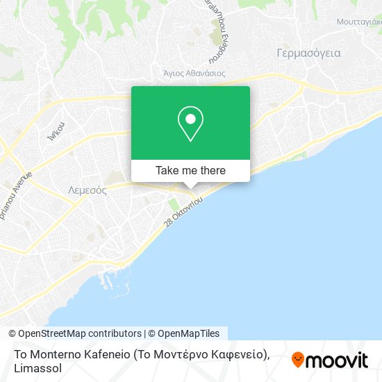 To Monterno Kafeneio (Το Μοντέρνο Καφενείο) map