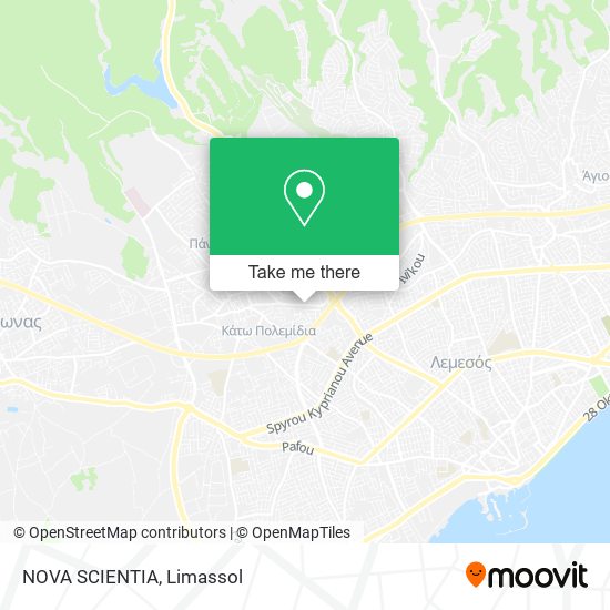 NOVA SCIENTIA map