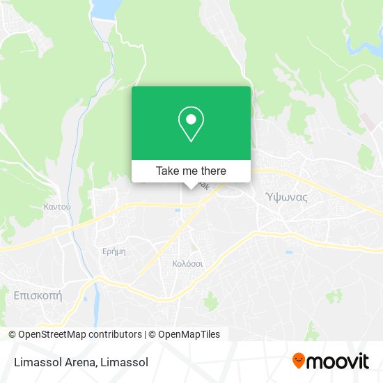 Limassol Arena map