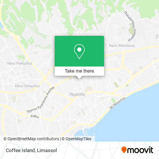 Coffee Island map