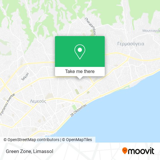 Green Zone map