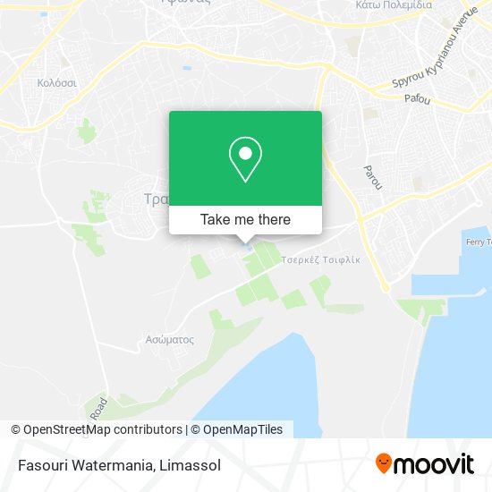 Fasouri Watermania map