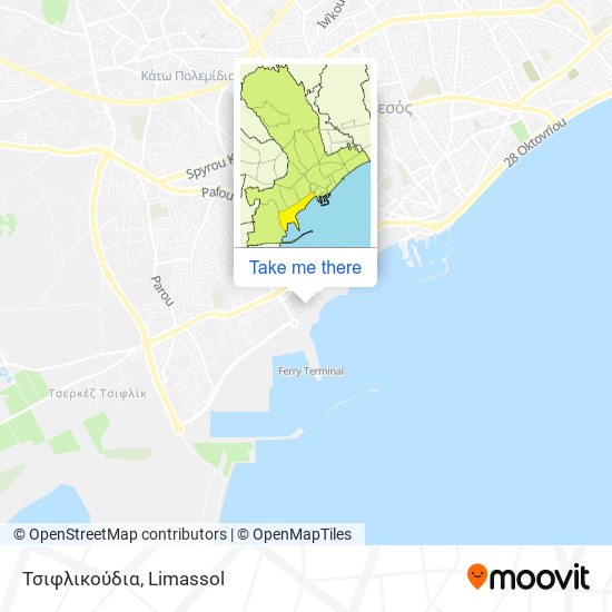 Τσιφλικούδια map