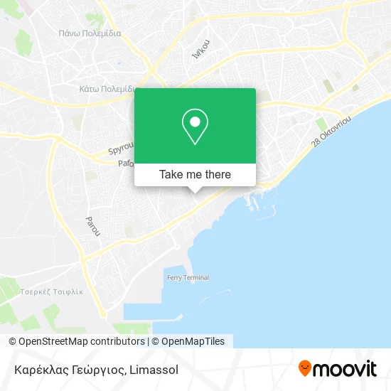 Καρέκλας Γεώργιος map