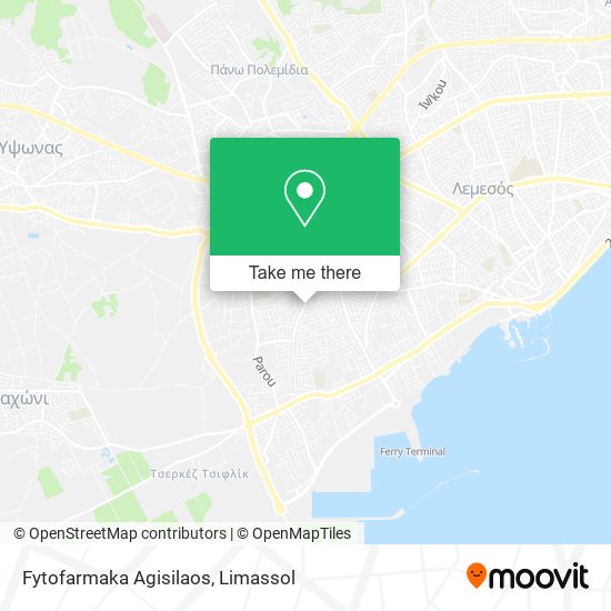 Fytofarmaka Agisilaos map