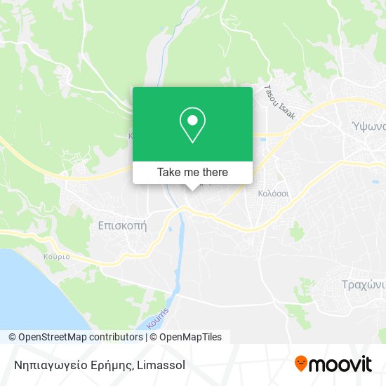 Νηπιαγωγείο Ερήμης map