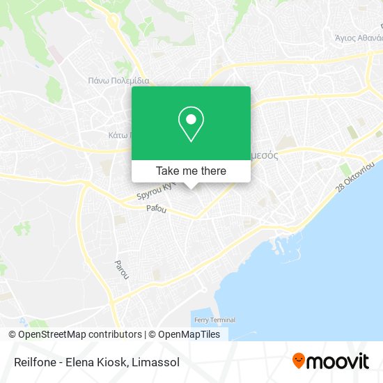Reilfone - Elena Kiosk map