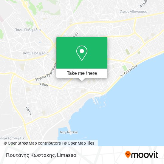 Γιουτάνης Κωστάκης map