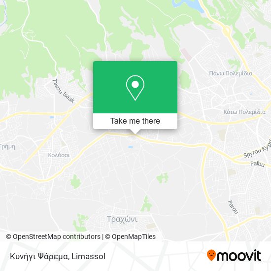 Κυνήγι Ψάρεμα map