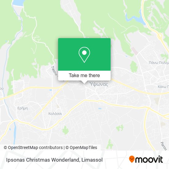 Ipsonas Christmas Wonderland map