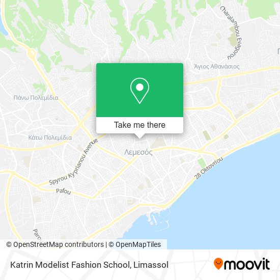 Katrin Modelist Fashion School map