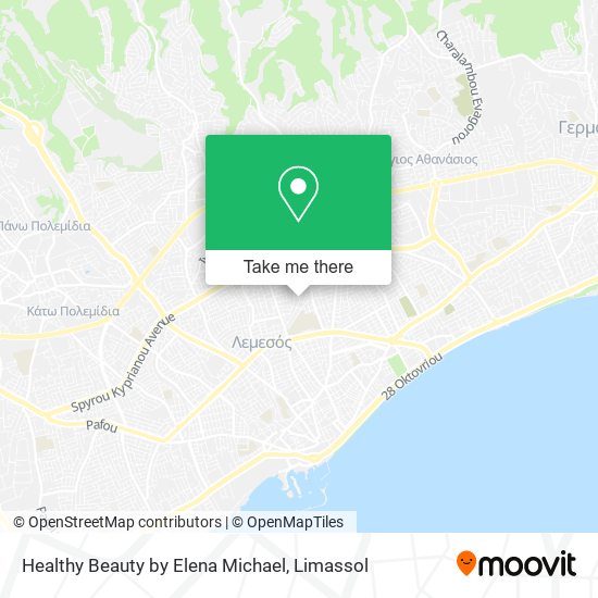 Healthy Beauty by Elena Michael map