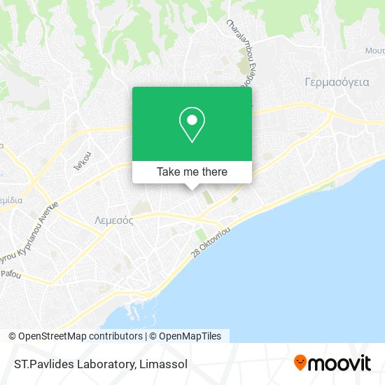 ST.Pavlides Laboratory map