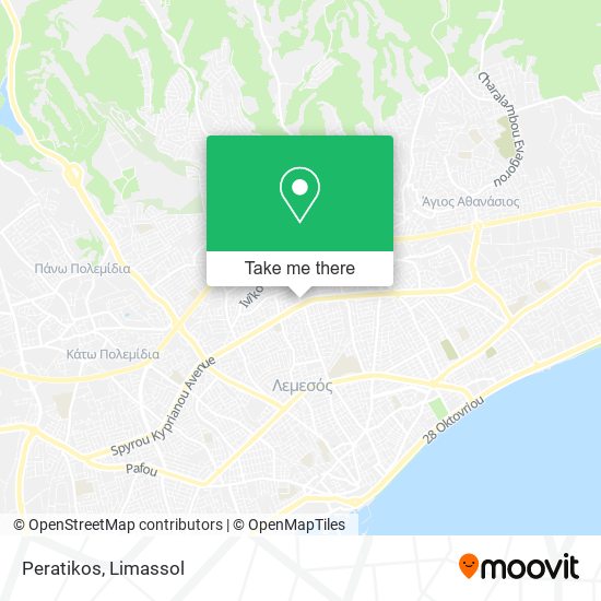 Peratikos map