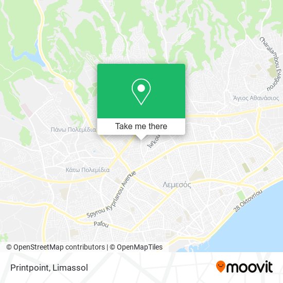 Printpoint map