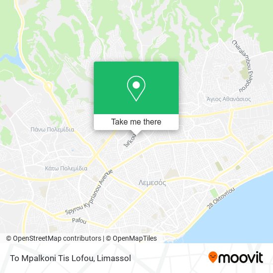 To Mpalkoni Tis Lofou map