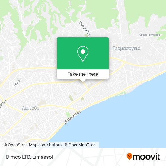 Dimco LTD map