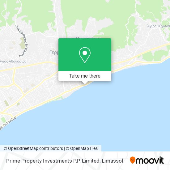 Prime Property Investments P.P. Limited map