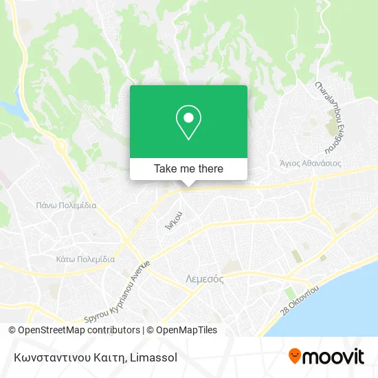 Κωνσταντινου Καιτη map