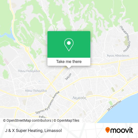 J & X Super Heating map