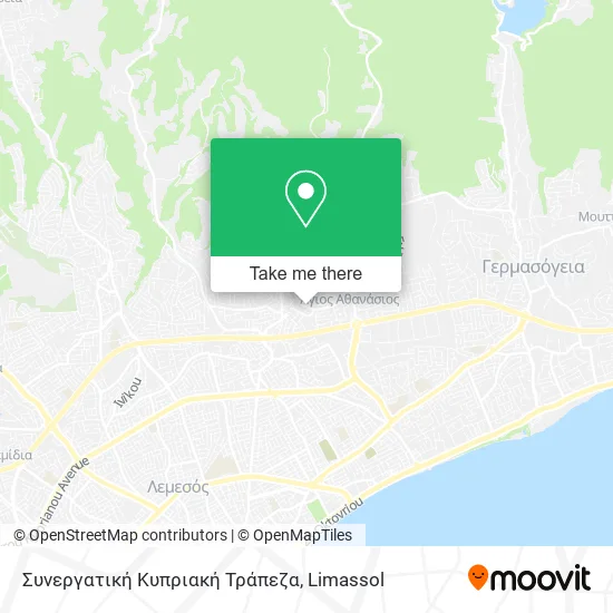 Συνεργατική Κυπριακή Τράπεζα map