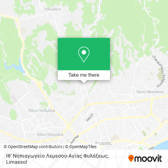 Ιθ' Νηπιαγωγείο Λεμεσού-Αγίας Φυλάξεως map
