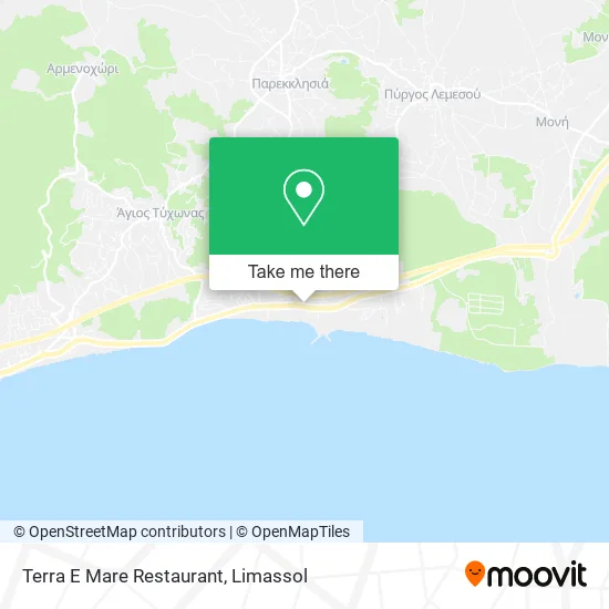 Terra E Mare Restaurant map