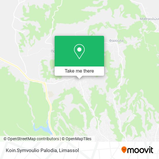 Koin.Symvoulio Palodia map