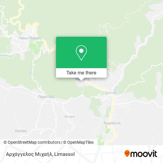 Αρχάγγελος Μιχαήλ map