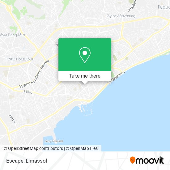 Escape map