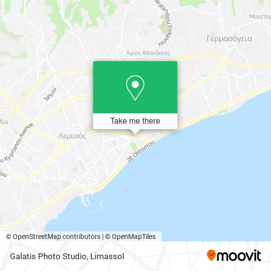 Galatis Photo Studio map