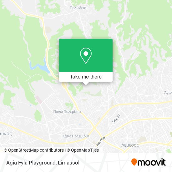 Agia Fyla Playground map