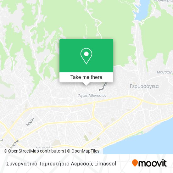 Συνεργατικό Ταμιευτήριο Λεμεσού map