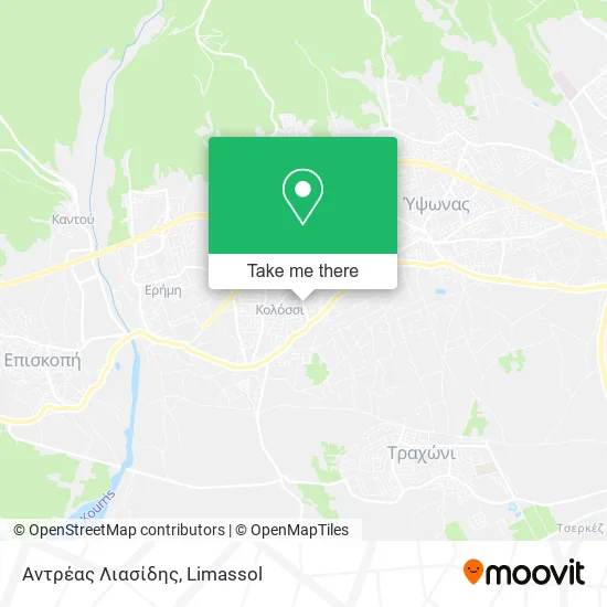 Αντρέας Λιασίδης map