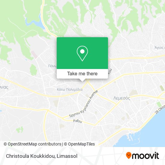 Christoula Koukkidou map