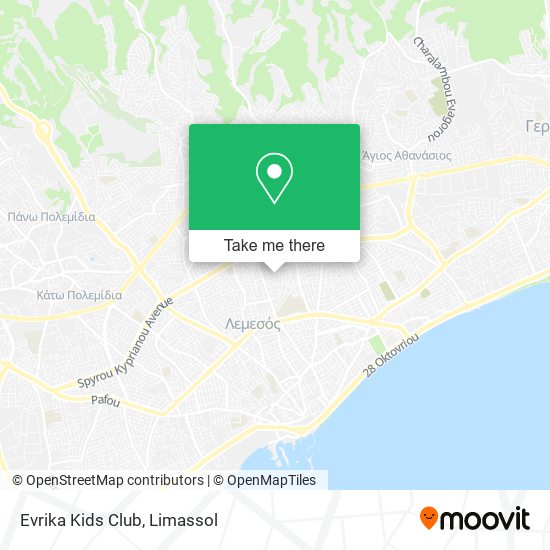 Evrika Kids Club map