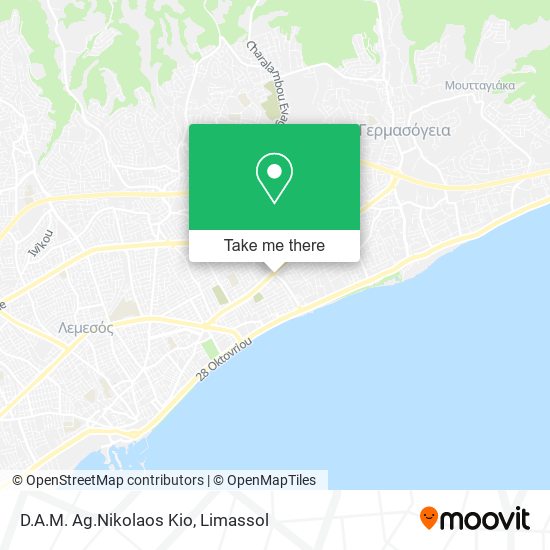 D.A.M. Ag.Nikolaos Kio map