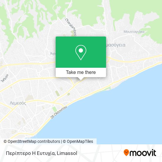 Περίπτερο Η Ευτυχία map
