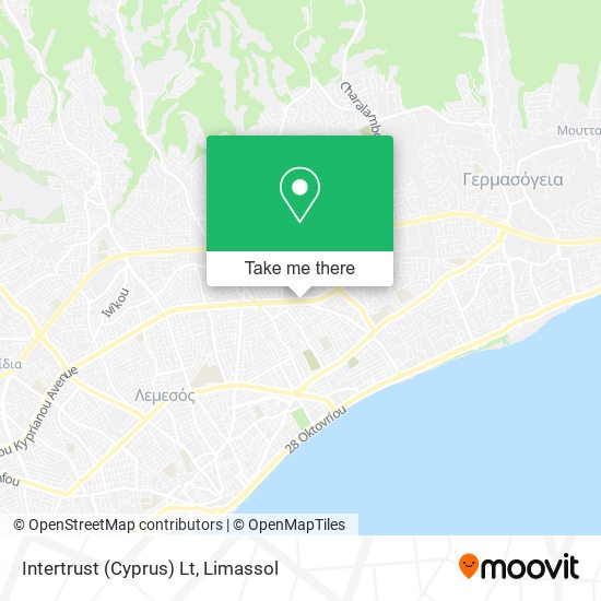 Intertrust (Cyprus) Lt map
