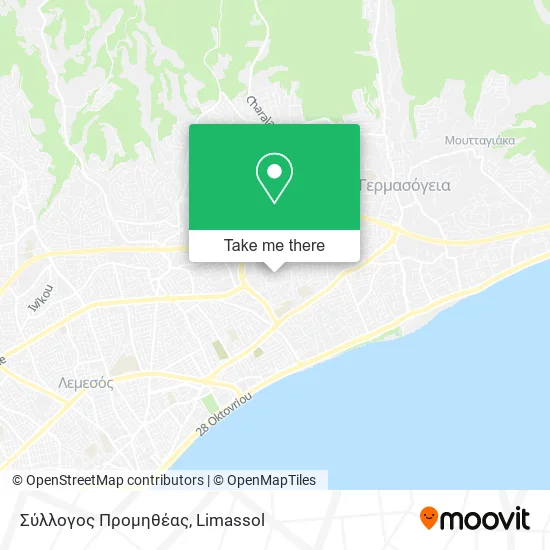 Σύλλογος Προμηθέας map