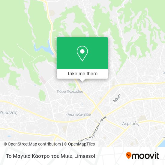 Το Μαγικό Κάστρο του Μίκυ map